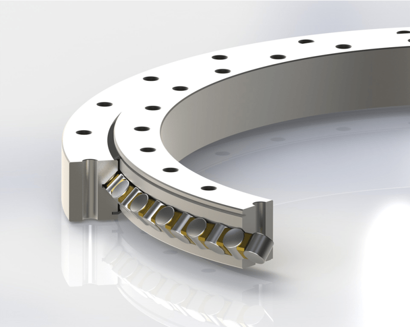 Crossed roller slewing bearings