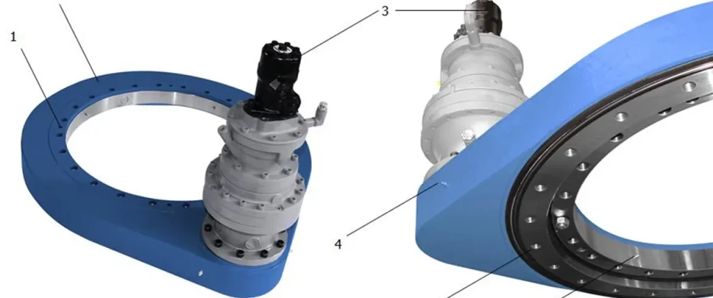 what is aspur gear slew drive