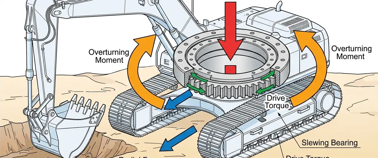 Selection Of Slewing Bearings