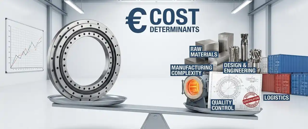 What Determines Slewing Bearing Cost Key Factors That Affect Price And Performance