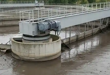 Automatic Peripheral Drive Sludge Scraper Project Slewing Bearing