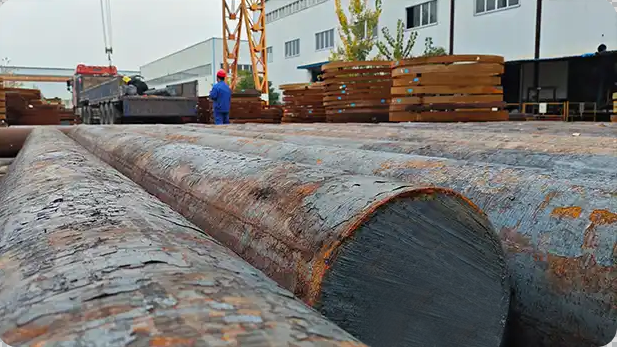 Material Selection And Heat Treatment System Slewing Bearing